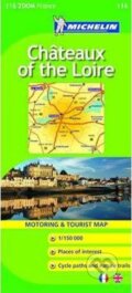 Chateaux of the Loire - Map (Michellin). Michellin, 2010