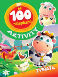 Zvířata - Aktivity se 100 nálepkami, Foni book, 2017