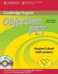 Objective PET - Louise Hashemi, Barbara Thomas, Cambridge University Press, 2010
