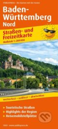 Bádensko-Württembersko sever 1:200 000 / automapa (freytag&berndt)