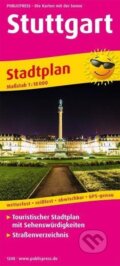 Stuttgart 1:18 000 / plán města (freytag&berndt). freytag&berndt, 2017