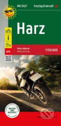 Harz 1:150 000 / motocyklová mapa (freytag&berndt). freytag&berndt, 2022