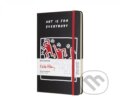 Moleskine - Keith Haring červený zápisník, Moleskine, 2017
