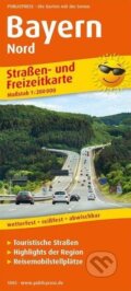 Bavorsko sever 1:200 000 / automapa (freytag&berndt)