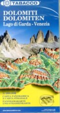 Kniha: Dolomites / Lake Garda / Venice road map & panoramic map (). , 2019