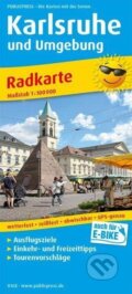 Karlsruhe a okolí 1:100 000 / cyklistická mapa (freytag&berndt)