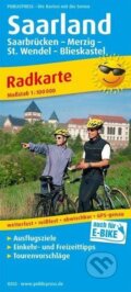 Sársko 1:100 000 / cyklistická mapa (freytag&berndt). freytag&berndt, 2019
