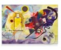 Puzzle: Kandinsky - Yellow, Red, Blue, 1925 (Bluebird). Bluebird
