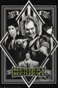 Plagát Beetlejuice 2: Čierna & biela (). , 2024