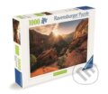 Puzzle: Kaňon Zion, USA (Ravensburger). Ravensburger, 2024