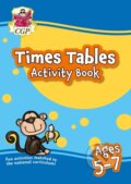 Kniha: Times Tables Activity Book for Ages 5-7 (CGP Books)