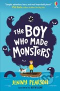 Kniha: The Boy Who Made Monsters (Jenny Pearson). Usborne, 2023