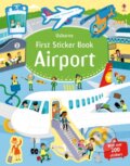 Kniha: Airports First Sticker Book (Sam Smith). Usborne, 2015