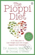 Kniha: The Pioppi Diet (Donal O'Neill a Dr Aseem Malhotra). Penguin Books, 2017