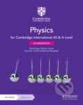 Kniha: Cambridge International AS & A Level Physics Coursebook with Digital Access (2 Years) 3ed (David Sang, Graham Jones, Gurinder Chadha a Richard Woodside)