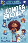 Kniha: Leonora Bolt: The Great Gadget Games (Lucy Brandt). Puffin Books, 2023