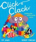 Kniha: Click Clack (Pip Jones). Simon & Schuster, 2024