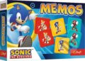 Spoločenská hra: Pexeso Ježek Sonic (Trefl). Trefl