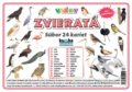 Súbor 24 kariet - Zvieratá (vtáky), 2017