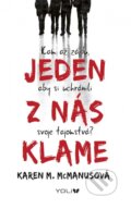 Jeden z nás klame - Karen M. McManus, YOLi, 2017