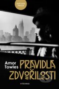 Pravidla zdvořilosti - Amor Towles, Vyšehrad, 2017