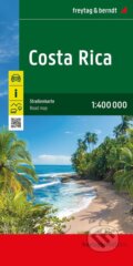 Kniha: Kostarika 1:400 000 / automapa (freytag&berndt). freytag&berndt, 2024
