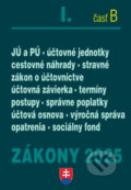 Kniha: Zákony I. B / 2025 - Účtovné zákony (Autorský kolektív). Poradca s.r.o., 2025