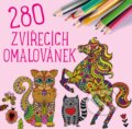 280 zvířecích omalovánek (BOX) - Yulia Mamonova, Edika, 2017