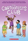 Kniha: The Cartoonists Club (Raina Telgemeier a Scott McCloud). Scholastic, 2025
