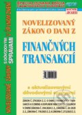 Kniha: Novelizovaný zákon o dani z finančných transakcií, 2025