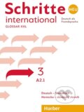 Kniha: Schritte international Neu 3 - Deutsch als Fremdsprache / Glossar XXL (Max Hueber Verlag). Max Hueber Verlag, 2019
