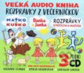 3CD BOX Veľká audio kniha - Rozprávky z večerníčkov, 2017