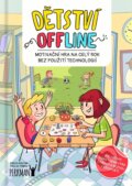 Kniha: Dětství offline (Tereza Koutná a Václav Toman). Perkman, 2025