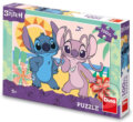 Puzzle: Stitch na pláži (Dino). Dino, 2025