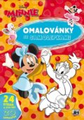 Kniha: Vymaľovanky so samolepkami Minnie (Jiri Models SK). Jiri Models SK, 2023