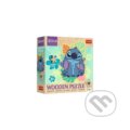 Puzzle: Dřevěné obrysové puzzle Stitch (Trefl). Trefl, 2025