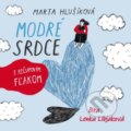 Audiokniha: Modré srdce s kečupovým fľakom (Marta Hlušíková). Wisteria Books a FPU, 2024