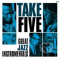 Hudobné CD: Take Five - Great Jazz Instrumentals / Crystal Clear White  LP (Hudobné albumy). Hudobné albumy, 2025