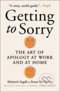 Kniha: Getting to Sorry (Marjorie Ingall a Susan McCarthy). Gallery, 2024