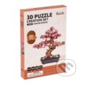 Spoločenská hra: 3D Dřevěná skládačka: Bonsaj sakura (Robotime). Robotime