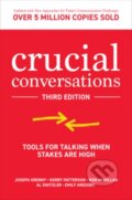 Kniha: Crucial Conversations: Tools for Talking When Stakes are High, Third Edition (Al Switzler, Emily Gregory, Joseph Grenny, Kerry Patterson a Ron McMillan). McGraw-Hill, 2021