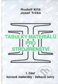 Tabulky materiálů pro strojírenství - I. část - Rudolf Kříž, Josef Trčka, Montanex, 1999