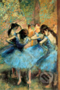 Puzzle: Tanečnice v modrom (Edgar Degas). Trefl