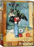 Puzzle: Modrá váza (Paul Cezanne)