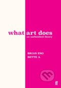Kniha: What Art Does (Brian Eno). Faber and Faber, 2025