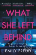 Kniha: What She Left Behind (Emily Freud). Quercus, 2022