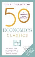 Kniha: 50 Economics Classics (Tom Butler-Bowdon). Nicholas Brealey Publishing, 2022