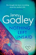 Kniha: Nothing Left Unsaid (Janey Godley). Hodder and Stoughton, 2022