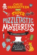Kniha: Super Puzzletastic Mysteries (Bruce Hale, Chris Grabenstein, Kate Milford, Lamar Giles, Peter Lerangis, Stuart Gibbs a Tyler Whitesides). HarperCollins, 2021