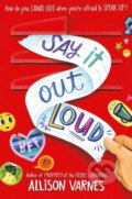 Kniha: Say It Out Loud (Allison Varnes). , 2021